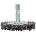 Forney 2 in. Crimped Wire Wheel Brush