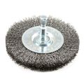Forney 3 in. Crimped Wire Wheel Brush