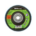 Forney 4-1/2 in. Type 29 60 Grit High Density Flap Disc