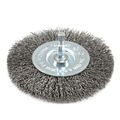 Forney 4 in. Coarse Crimped Wire Wheel Brush