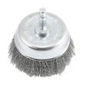 Forney 3 in. Crimped Wire Cup Brush