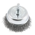 Forney 3 in. Crimped Wire Cup Brush