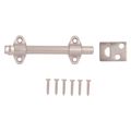 Mintcraft 4 in. Satin Chrome Surface Bolt