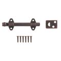 ProSource 4 in. Venetian Bronze Surface Bolt