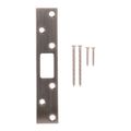ProSource 1-1/8 in. x 6 in. Satin Nickel Security Door Latch Strike