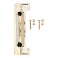 ProSource 3-1/2 in. x 11-3/4 in. Heavy Duty Brass Latch Guard