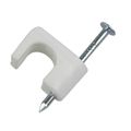 Gardner Bender 1/4 in. White Polyethylene Coaxial Cable Staple