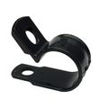 Gardner Bender 3/8 in. Black Plastic Cable Clamp