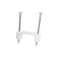 Gardner Bender 1/2 in. Insulated Plastic Cable Staples, 225-Pack