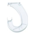 ClosetMaid White Resin Closet Rod Support