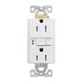 Eaton Wiring 15 Amp 125 Volt White Tamper Resistant Arc Fault and Ground Fault Duplex Receptacle