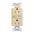 Eaton Wiring 15 A 125 V Ivory Tamper Resistant AF/GF Duplex Receptacle