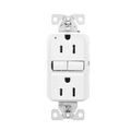Eaton Wiring 15 AMP 125 V. White GFCI Receptacle