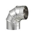 Lambro Industries 3 in. Aluminum Adjustable Duct Elbow