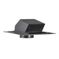 Lambro Industries 4 in. Plastic Roof Cap with Damper