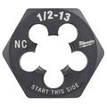 Milwaukee 1/2 in.-13 NC Hex Threading Die