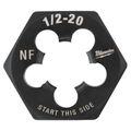 Milwaukee 1/2 in.-20 NF Hex Threading Die