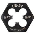 Milwaukee 1/8 in.-27 NPT Hex Threading Die