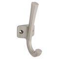 National Hardware 4-15/16 in. Satin Nickel Angled Hook