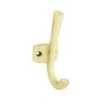 National Hardware Powell Brushed Gold Angled Hook