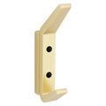 National Hardware Reed 4-3/4 in. Brushed Gold Geometric Hook