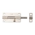 National Hardware 4 in. Stainless Steel Barrel Bolt