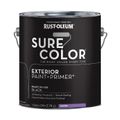 Rust-Oleum Sure Color 7549983 1 gal. Satin Black Exterior Paint and Primer