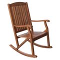 United General Brown Patio Rocker Chair