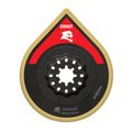 Freud 2-3/4 in. Carbide Grit Grout Oscillating Tool Blade