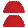 Freud 3-1/2 in. x 3-1/2 in. 12-Piece Assorted Triangular Sanding Sheet