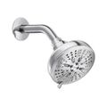 Moen 5 in. Hydro Energetix 8-Function Chrome Showerhead