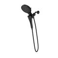 Moen Verso 7 in. Matte Black Combination Shower Head