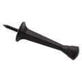 National Hardware 3-1/16 in. Matte Black Rigid Door Stop