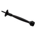 National Hardware 4 in. Matte Black Rigid Door Stop