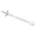National Hardware 4 in. White Rigid Door Stop