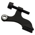 National Hardware 2-1/16 in. Matte Black Hinge Pin Door Stop