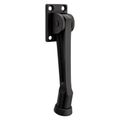 National Hardware 5 in. Matte Black Kick Down Door Stop