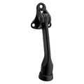 National Hardware 4-15/16 in. Matte Black Kick Down Door Stop