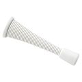 National Hardware 3-1/8 in. White Steel Spring Door Stop