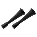 National Hardware 4 in. Matte Black Spring Door Stop