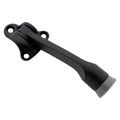 National Hardware 4 in. Matte Black Kick Down Door Stop