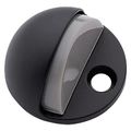 National Hardware N830-588 Matte Black Adjustable Floor Door Stop