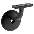 National Hardware 7529092 Matte Black Handrail Bracket