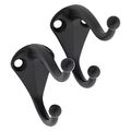 National Hardware 7529233 Matte Black Coat Hook