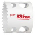 Milwaukee 2-1/4 in. Hole Dozer Bi-Metal Hole Saw