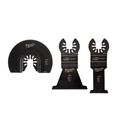 Milwaukee 7995152 3-Piece Oscillating Multi-Tool Blade Variety Pack