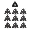 Milwaukee 3-1/2 in. 10-Piece Triangle Sanding Pad and Paper Variety Pack