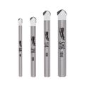 Milwaukee 4-Piece Tile and Natural Stone Drill Bit Set