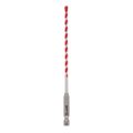 Milwaukee 7408966 5/32 in. x 4 in. x 6 in. Shockwave Carbide Hammer Drill Bit