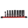 Milwaukee 1390434 3/8 in. SAE Deep Socket Set